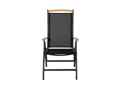 Venture Home Panama Positionsstol 2-pack Svart