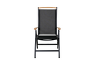 Venture Home Panama Positionsstol 2-pack Svart