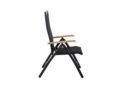 Venture Home Panama Positionsstol 2-pack Svart