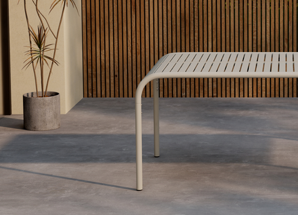 Venture Home Borneo Rektangulärt Matbord Utomhus 200 x 100 Beige