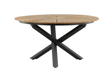 Venture Home Mexico Runda Matbord Utomhus ⌀140 Svart