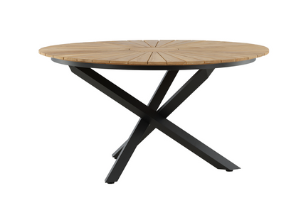 Venture Home Mexico Runda Matbord Utomhus ⌀140 Svart