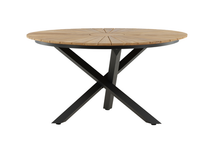Venture Home Mexico Runda Matbord Utomhus ⌀140 Svart