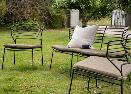 Venture Home Milano Soffgrupp Utomhus Svart