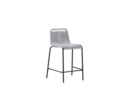 Venture Home Lindos Barstol Utomhus 2-pack Ljusgrå