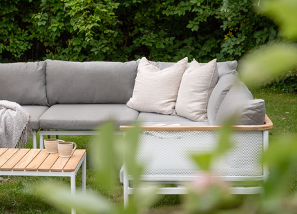 Venture Home Nettan Hörnsoffgrupp Utomhus Natur Grå
