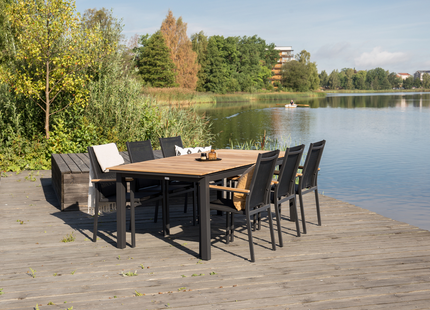 Venture Home Mexico Rektangulärt Matbord Utomhus 180 x 90 Natur