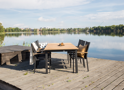 Venture Home Mexico Rektangulärt Matbord Utomhus 180 x 90 Natur