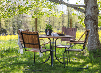 Venture Home Holmsund Matgrupp Utomhus Med 4st Matstolar Natur
