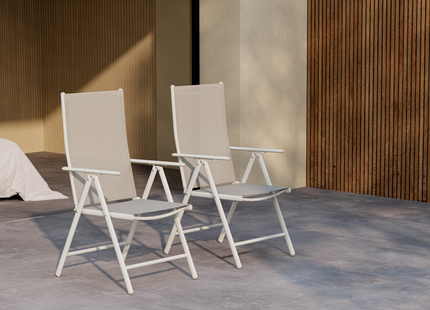 Venture Home Break Matstol Utomhus 2-pack Beige