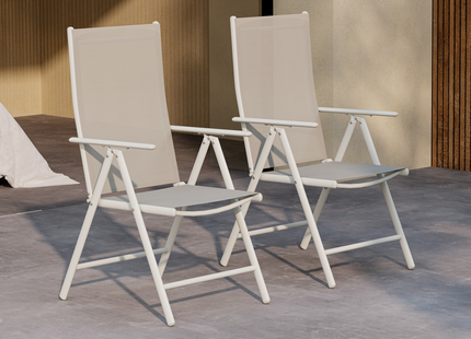 Venture Home Break Matstol Utomhus 2-pack Beige