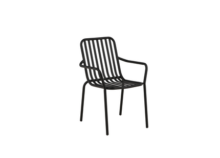 Venture Home Peking Matstol Utomhus 2-pack Svart