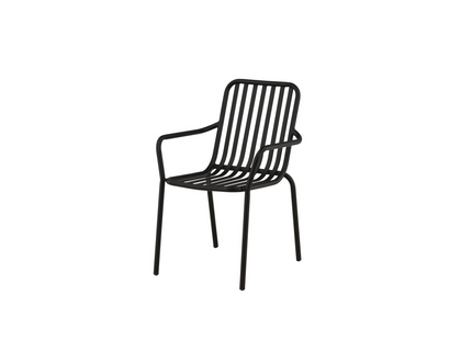 Venture Home Peking Matstol Utomhus 2-pack Svart