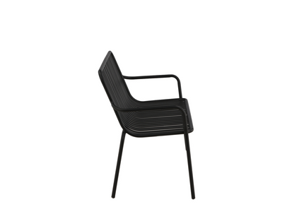 Venture Home Peking Bänksoffa Utomhus 64 x 85 x 130 Svart