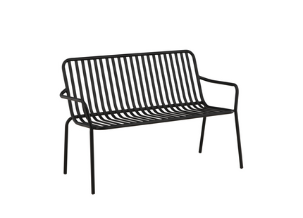Venture Home Peking Bänksoffa Utomhus 64 x 85 x 130 Svart