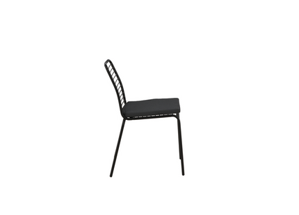 Venture Home Panjin Matstol Utomhus 2-pack Svart