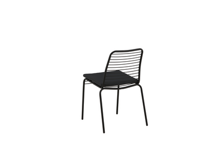 Venture Home Panjin Matstol Utomhus 2-pack Svart