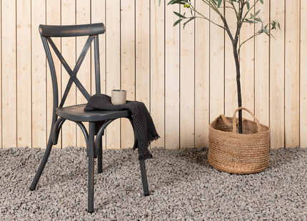 Venture Home Tablas Matstol Utomhus 2-pack Mörk Grå