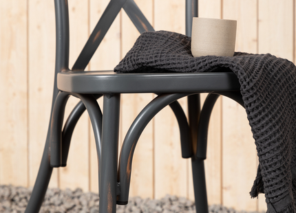 Venture Home Tablas Matstol Utomhus 2-pack Mörk Grå
