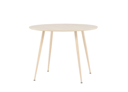 Plaza Runda Matbord ⌀100 Whitewash
