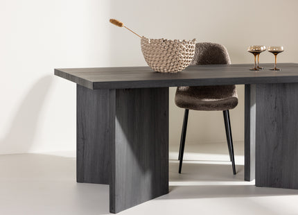 Bassholmen Rektangulära Matbord 180 x 90 Black