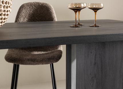 Bassholmen Rektangulära Matbord 180 x 90 Black