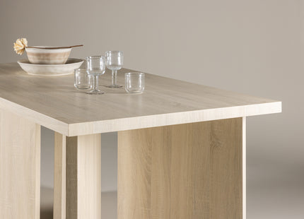Bassholmen Rektangulära Matbord 180 x 90 Whitewash