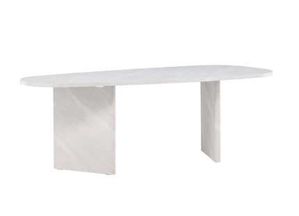 Grönvik Ovala Matbord 220 x 100 White
