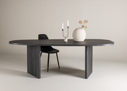 Grönvik Ovala Matbord 220 x 100 Black