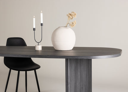 Grönvik Ovala Matbord 220 x 100 Black