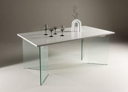Ester Rektangulära Matbord 180 x 90 Light Grey