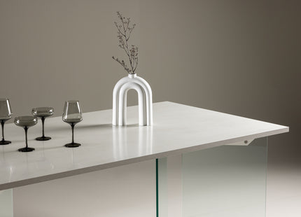 Ester Rektangulära Matbord 180 x 90 Light Grey