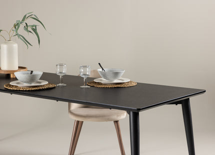 Ellis Rektangulära Matbord 230 x 85 Black
