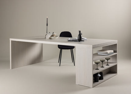 Mika Rektangulära Matbord 230 x 110 Whitewash