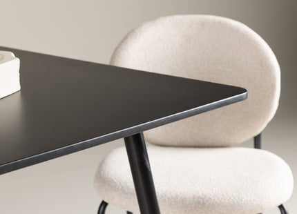 Polar Rektangulära Matbord 75 x 75 Black