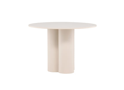 Olivia Runda Matbord ⌀110 Beige