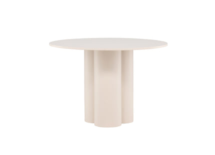 Olivia Runda Matbord ⌀110 Beige