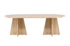 Bootcut Ovala Matbord 230 x 115 Nature