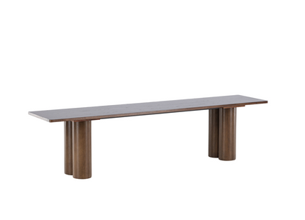 Venture Home Olivia Bänk 40 x 45 x 180 Mocka