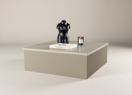 Venture Home Lenox Soffbord 90 x 90 Beige