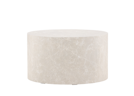 Venture Home York Soffbord ⌀80 Beige