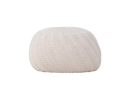 Venture Home Ted Puff ⌀45 ⌀45 Offwhite