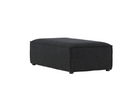 Vind Gillholmen Puff 60 x 37 x 112 Svart