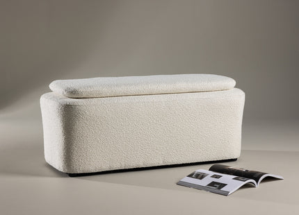 Venture Home Laurel Ottoman 110 x 51 x 46,5 Vit