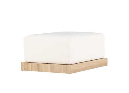 Venture Home Ivy Ottoman 70 x 45 x 100 Vit