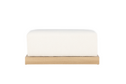 Venture Home Ivy Ottoman 70 x 45 x 100 Vit