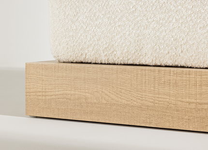 Venture Home Ivy Ottoman 70 x 45 x 100 Vit