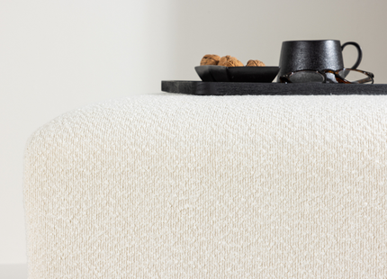 Venture Home Ivy Ottoman 70 x 45 x 100 Vit