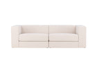 Venture Home Lumi 3-sits Soffa Vit