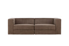 Venture Home Lumi 3-sits Soffa Brun